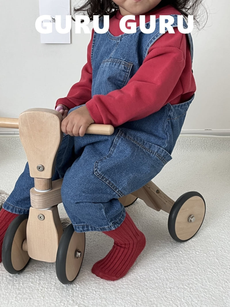 Guru Guru - Korean Baby Fashion - #babyoutfit - Denim Pants - 12