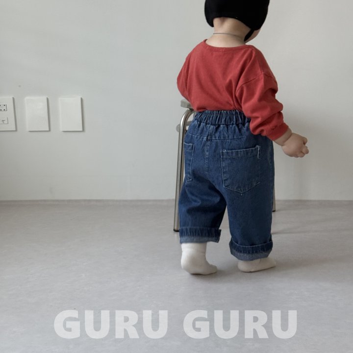 Guru Guru - Korean Baby Fashion - #babyoutfit - Guru Jeans - 11