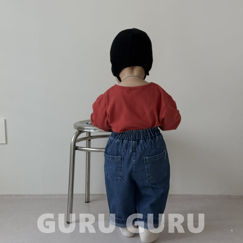 Guru Guru - Korean Baby Fashion - #babyoutfit - Guru Jeans - 12