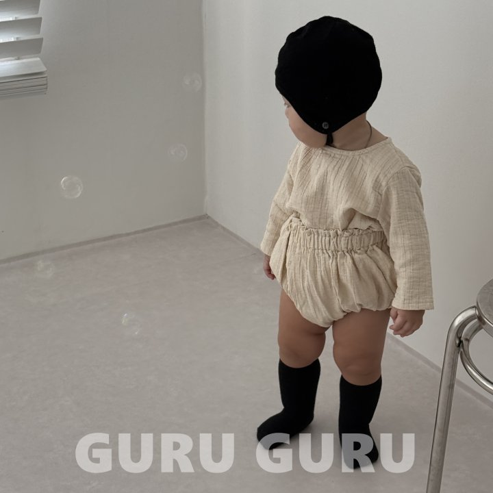 Guru Guru - Korean Baby Fashion - #onlinebabyboutique - Barley Set - 7