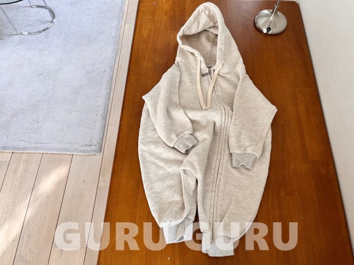 Guru Guru - Korean Baby Fashion - #babywear - Hood Romper - 4