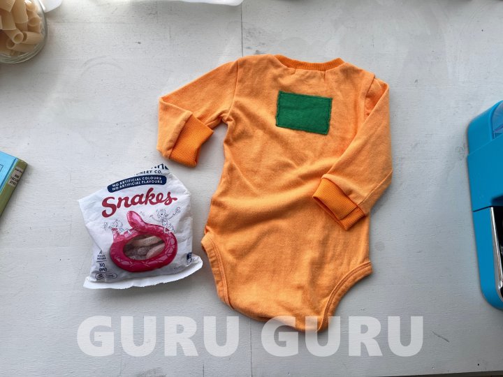 Guru Guru - Korean Baby Fashion - #onlinebabyboutique - Patch Suit - 3