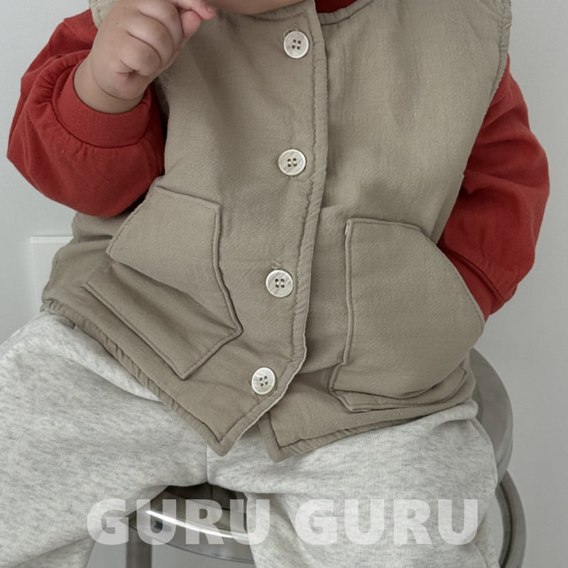Guru Guru - Korean Baby Fashion - #onlinebabyboutique - Tam Vest - 12