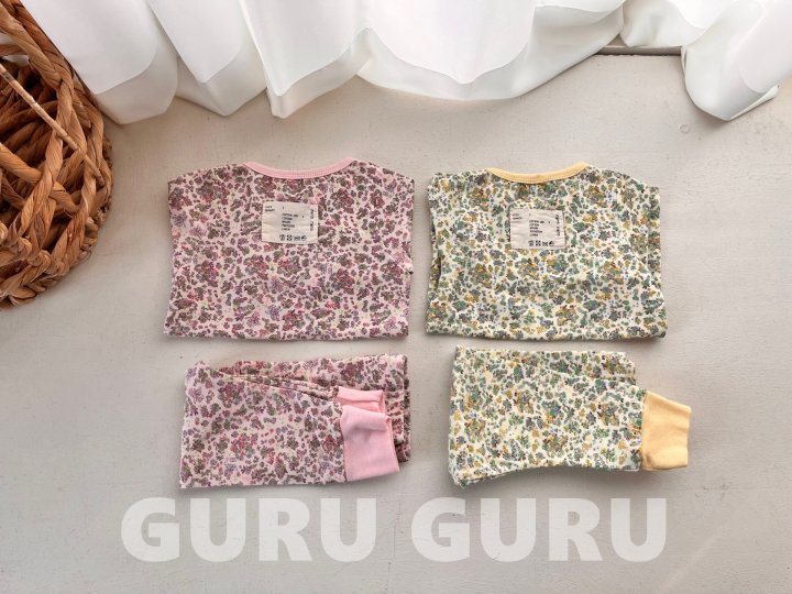 Guru Guru - Korean Baby Fashion - #onlinebabyshop - Flower Set - 7