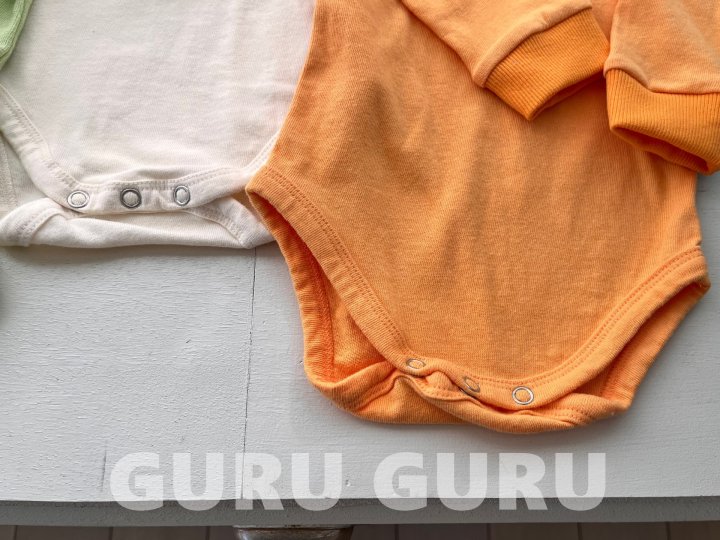 Guru Guru - Korean Baby Fashion - #onlinebabyboutique - Patch Suit - 4