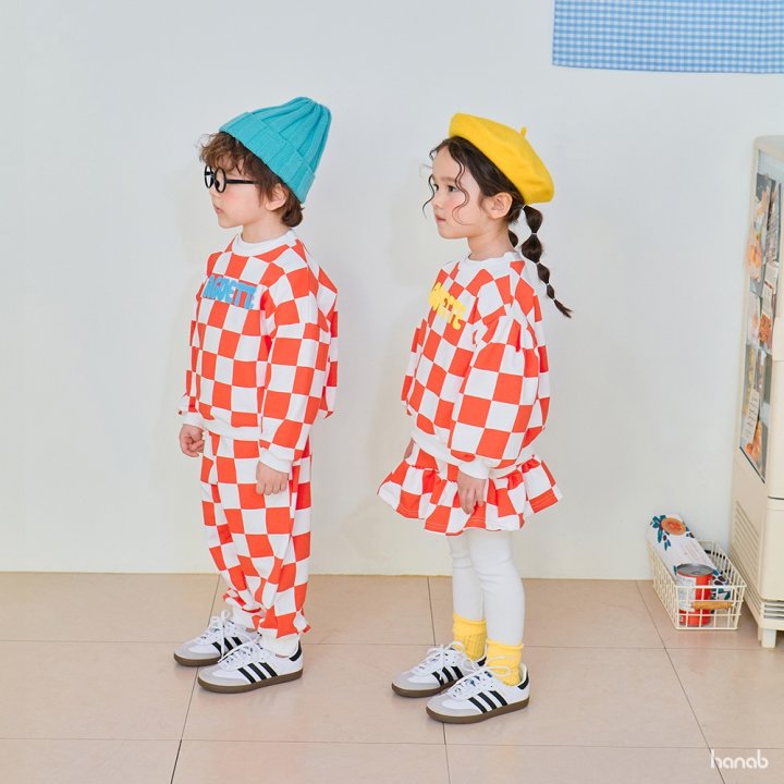 Hanab - Korean Children Fashion - #Kfashion4kids - Retroak CP Set - 3