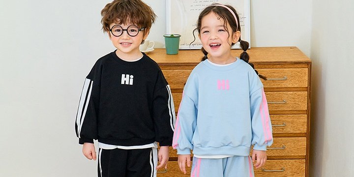 Hanab - Korean Children Fashion - #discoveringself - Hihi CP Set - 10