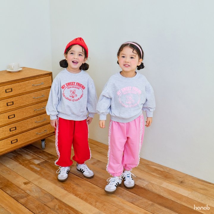 Hanab - Korean Children Fashion - #littlefashionista - Sweet Bear Set - 5
