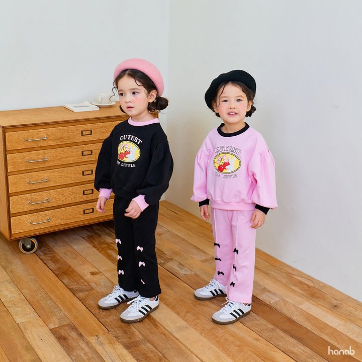 Hanab - Korean Children Fashion - #littlefashionista - Cherry Ribbon Set - 3