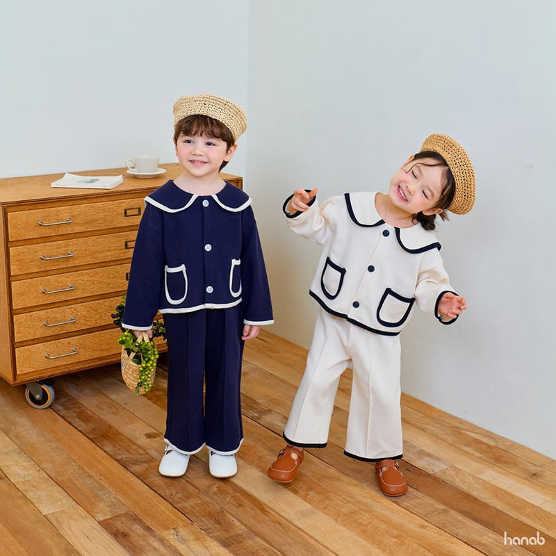 Hanab - Korean Children Fashion - #littlefashionista - May Pants Set - 2