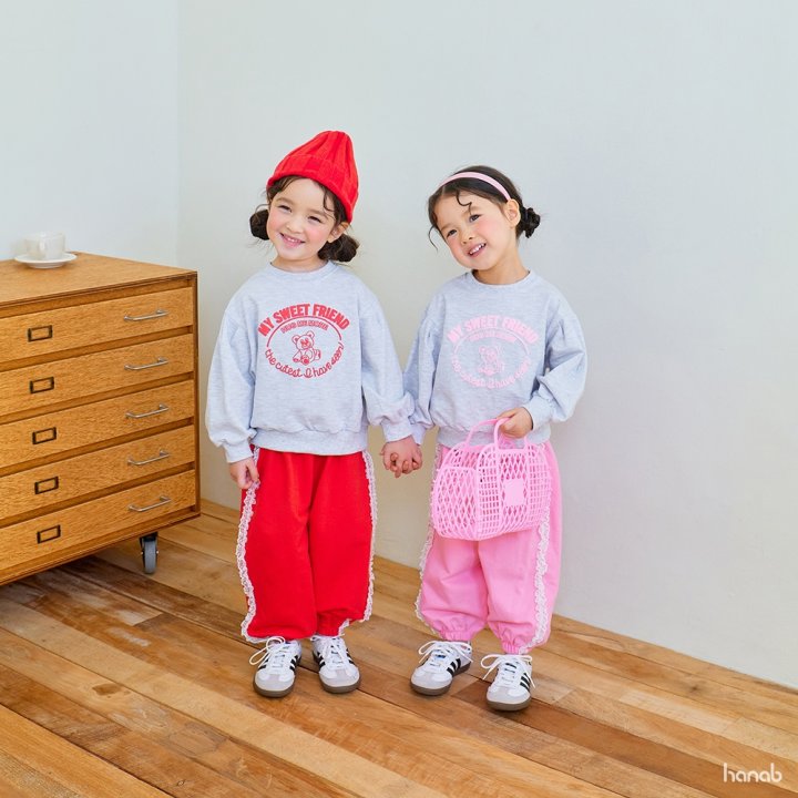 Hanab - Korean Children Fashion - #minifashionista - Sweet Bear Set - 7