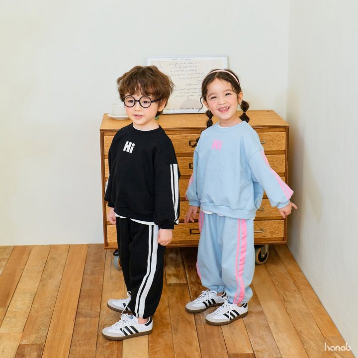 Hanab - Korean Children Fashion - #minifashionista - Hihi CP Set - 2
