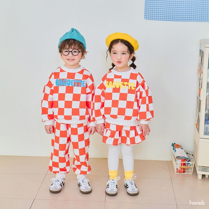Hanab - Korean Children Fashion - #prettylittlegirls - Retroak CP Set - 7