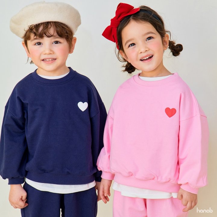 Hanab - Korean Children Fashion - #stylishchildhood - I Love Bebe Set - 8