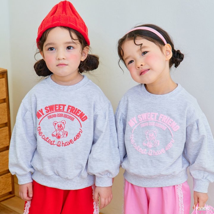 Hanab - Korean Children Fashion - #toddlerclothing - Sweet Bear Set - 10