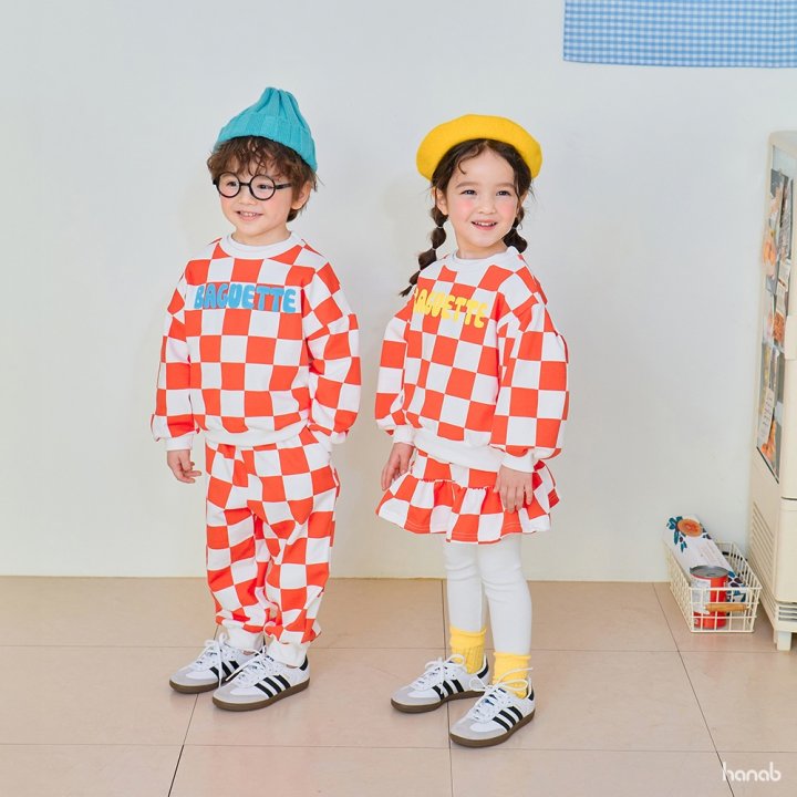Hanab - Korean Children Fashion - #toddlerclothing - Retroak CP Set - 9