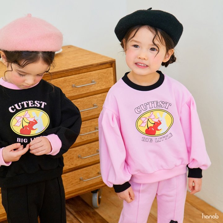 Hanab - Korean Children Fashion - #toddlerclothing - Cherry Ribbon Set - 8