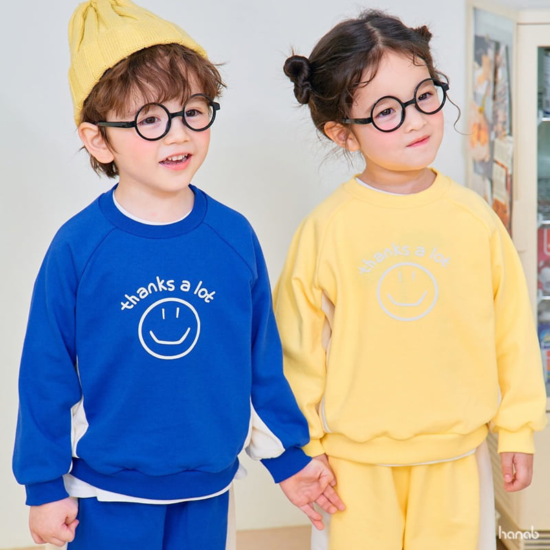 Hanab - Korean Children Fashion - #toddlerclothing - Smile CP Set - 5