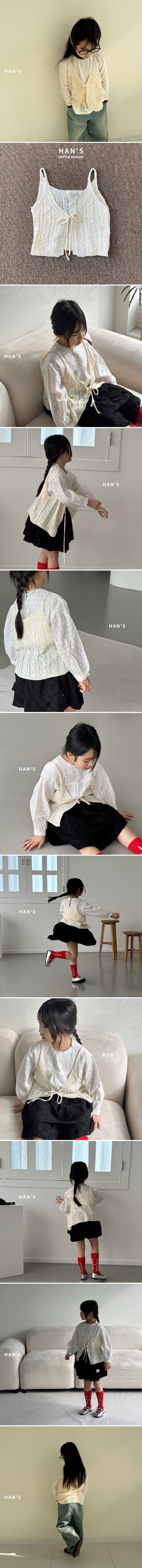 Han's - Korean Children Fashion - #childofig - Judith Layer Vest - 2