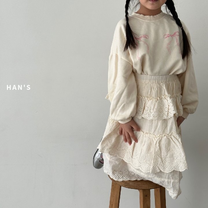 Han's - Korean Women Fashion - #womensfashion - Salt Ribbon Sweatshirts MOM - 5