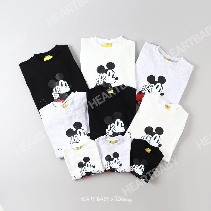 Heart Baby - Korean Children Fashion - #Kfashion4kids - V M Sweatshirts Tee - 6