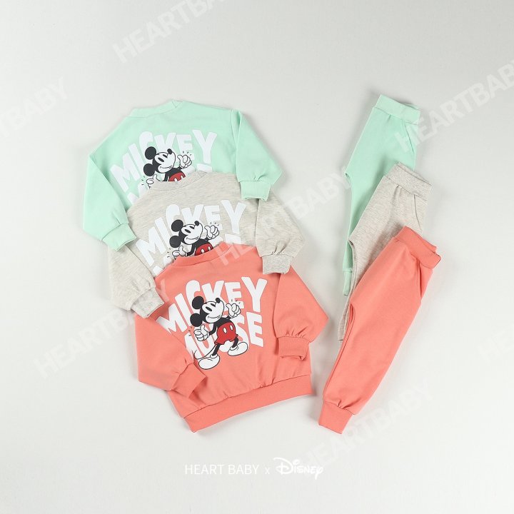 Heart Baby - Korean Children Fashion - #Kfashion4kids - Good M Top Bottom Set - 5