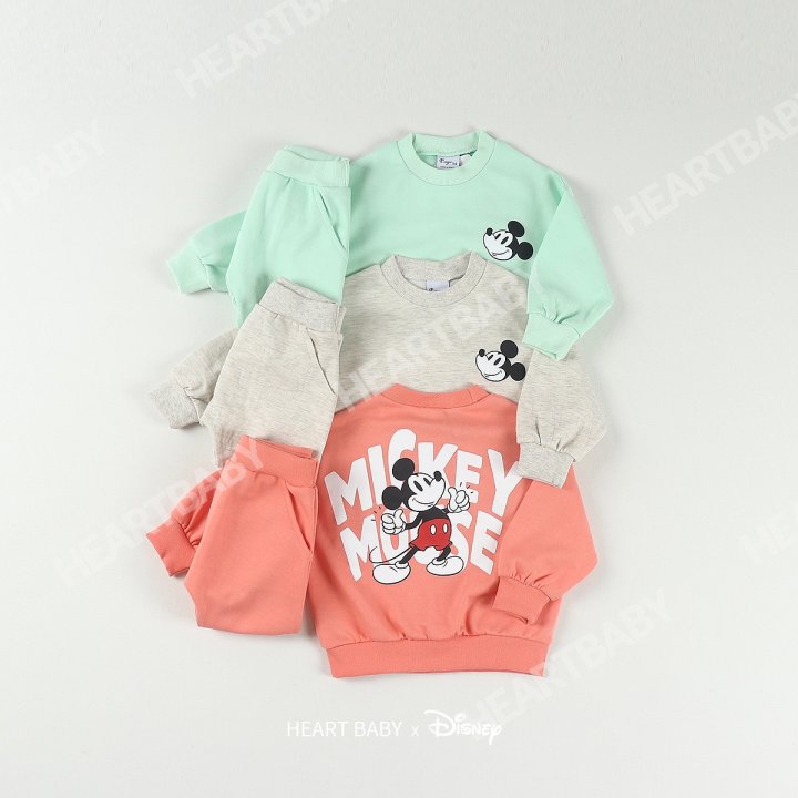 Heart Baby - Korean Children Fashion - #kidsstore - Good M Top Bottom Set - 3