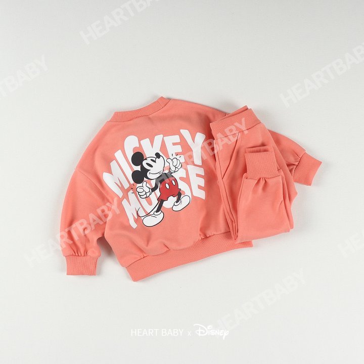 Heart Baby - Korean Children Fashion - #magicofchildhood - Good M Top Bottom Set - 7