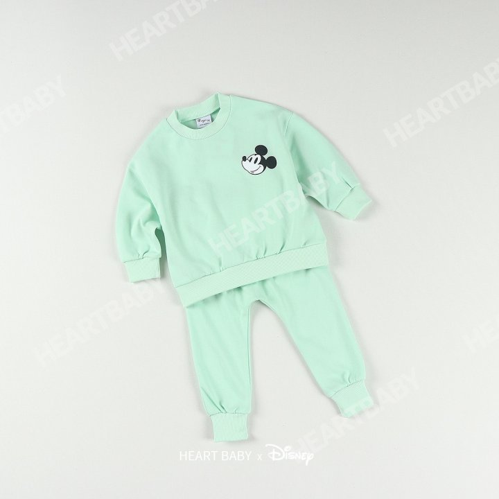 Heart Baby - Korean Children Fashion - #minifashionista - Good M Top Bottom Set - 8