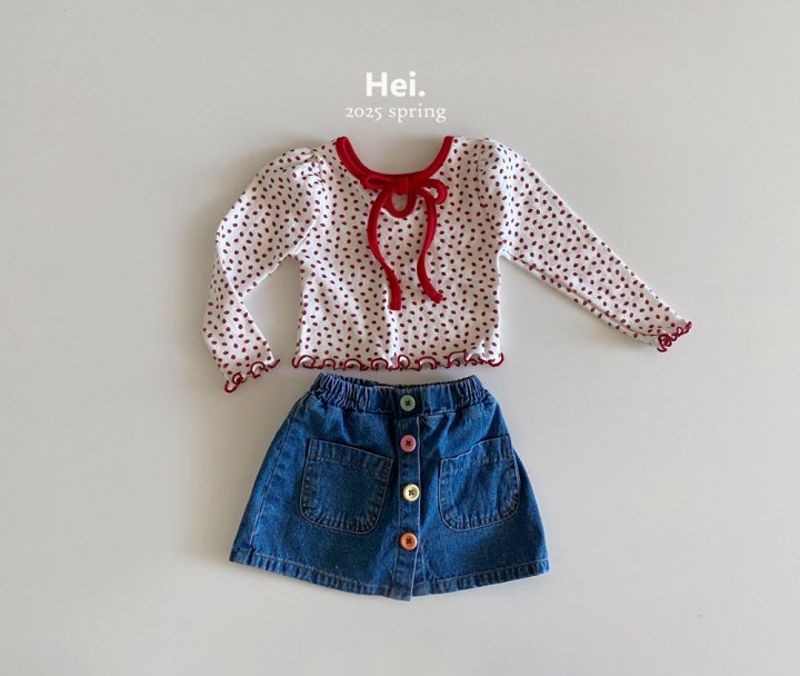 Hei - Korean Baby Fashion - #babyboutique - Candy Denim Skirt - 11