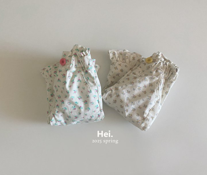 Hei - Korean Baby Fashion - #babyboutique - Flower Frill Pants - 8