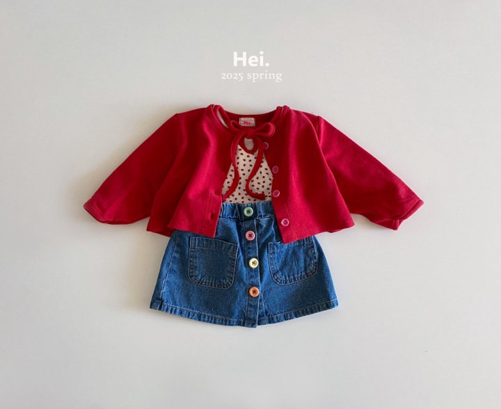 Hei - Korean Baby Fashion - #babyboutiqueclothing - Candy Denim Skirt - 12