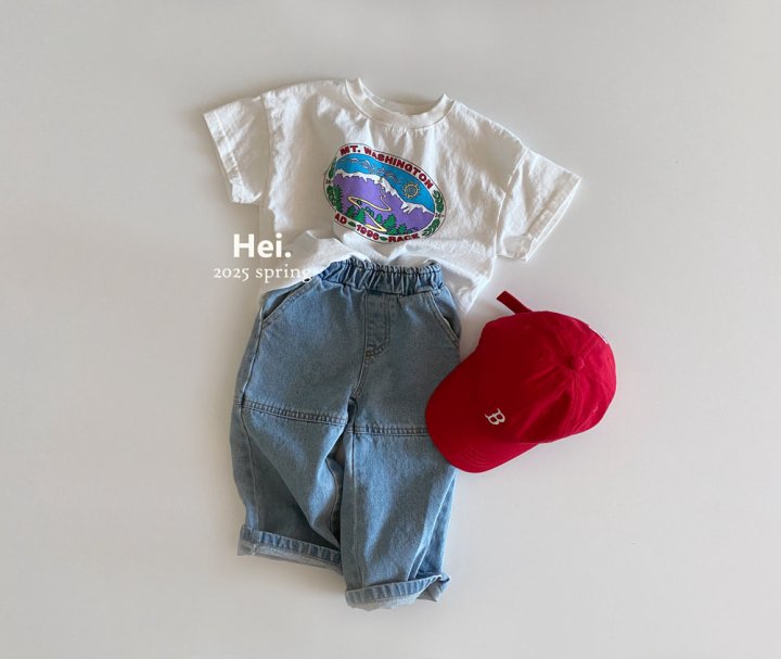 Hei - Korean Baby Fashion - #babyclothing - Mountain Tee - 12