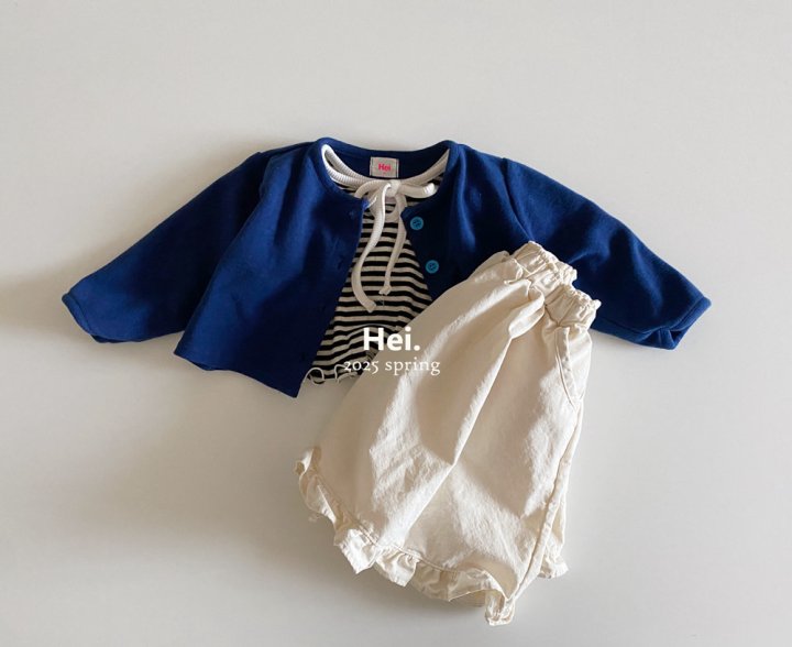 Hei - Korean Baby Fashion - #babyclothing - Cream Skirt - 11