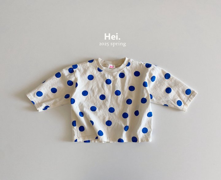 Hei - Korean Baby Fashion - #babyclothing - Dot Tee - 3