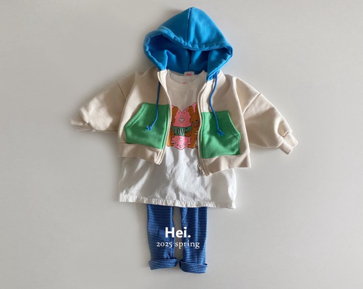 Hei - Korean Baby Fashion - #babyclothing - Rabbit Long Tee - 12