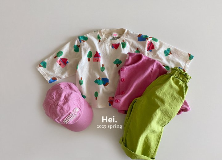 Hei - Korean Baby Fashion - #babyfashion - My Home Tee - 8
