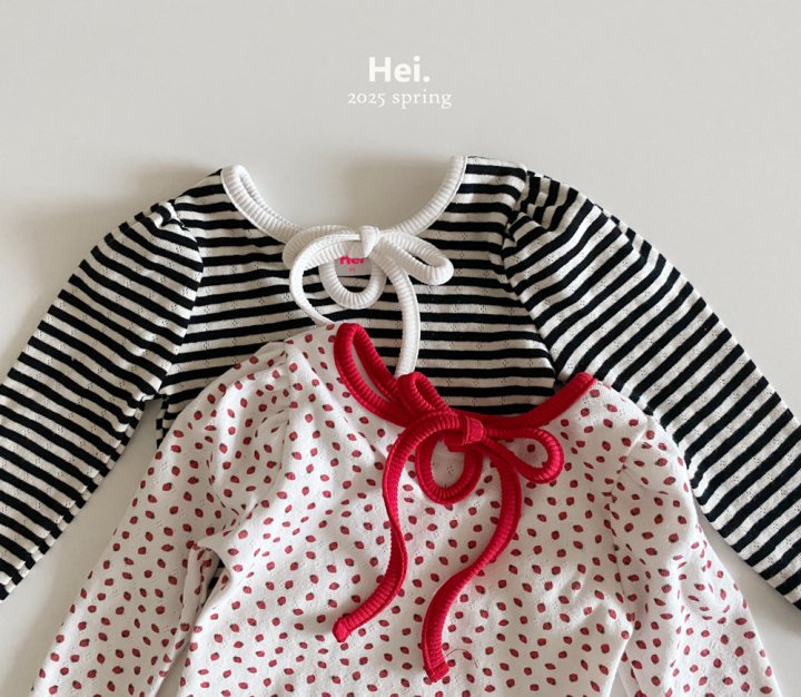 Hei - Korean Baby Fashion - #babyfashion - Petite Ribbon Tee - 3