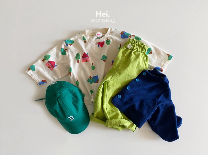Hei - Korean Baby Fashion - #babygirlfashion - My Home Tee - 10