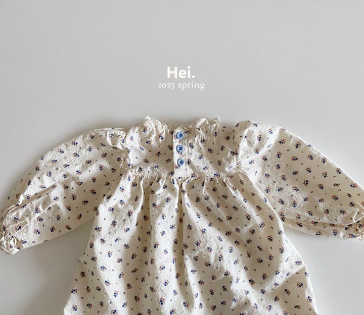 Hei - Korean Baby Fashion - #babyoninstagram - Bluey One-piece - 3