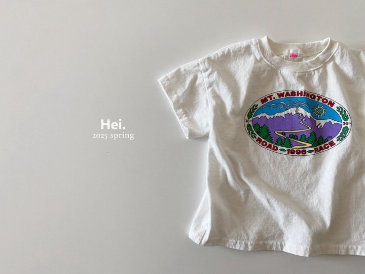 Hei - Korean Baby Fashion - #babyootd - Mountain Tee - 3