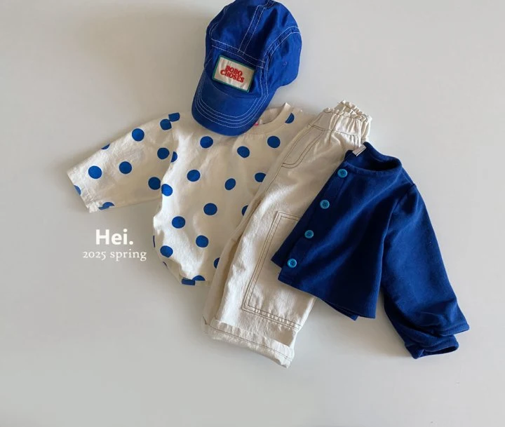 Hei - Korean Baby Fashion - #babyootd - Dot Tee - 9