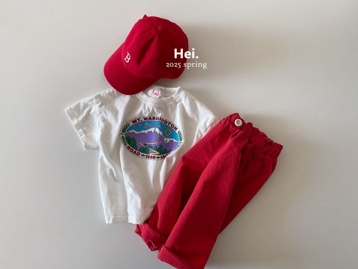 Hei - Korean Baby Fashion - #babyootd - Mountain Tee - 4