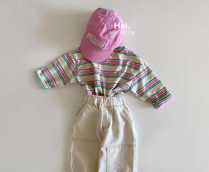 Hei - Korean Baby Fashion - #babyoutfit - Woody Tee - 12