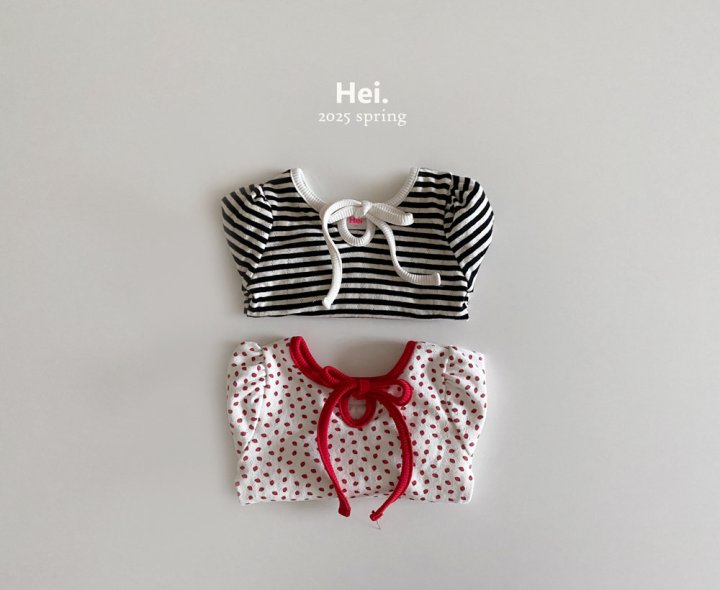 Hei - Korean Baby Fashion - #babyoutfit - Petite Ribbon Tee - 10