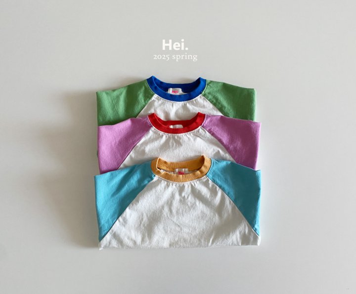 Hei - Korean Baby Fashion - #babyoutfit - Raglan Tee