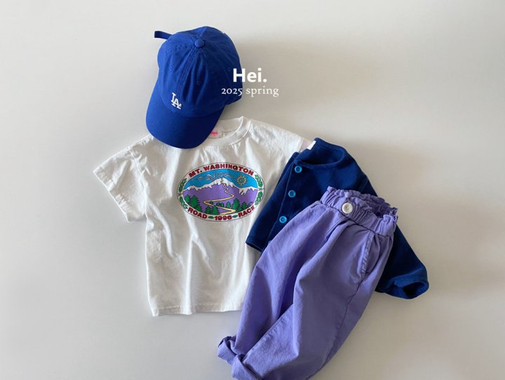 Hei - Korean Baby Fashion - #babywear - Mountain Tee - 6