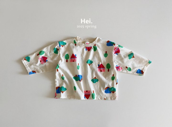 Hei - Korean Baby Fashion - #babywear - My Home Tee