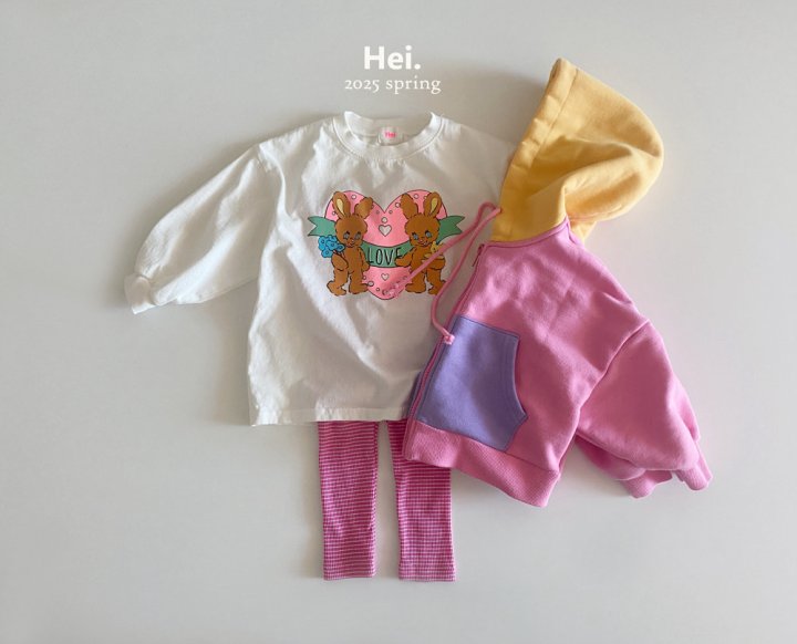 Hei - Korean Baby Fashion - #babywear - Rabbit Long Tee - 6