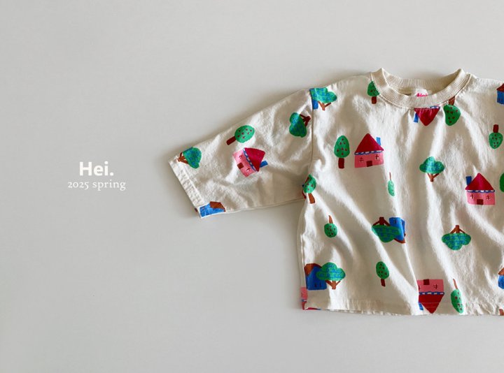 Hei - Korean Baby Fashion - #onlinebabyboutique - My Home Tee - 2